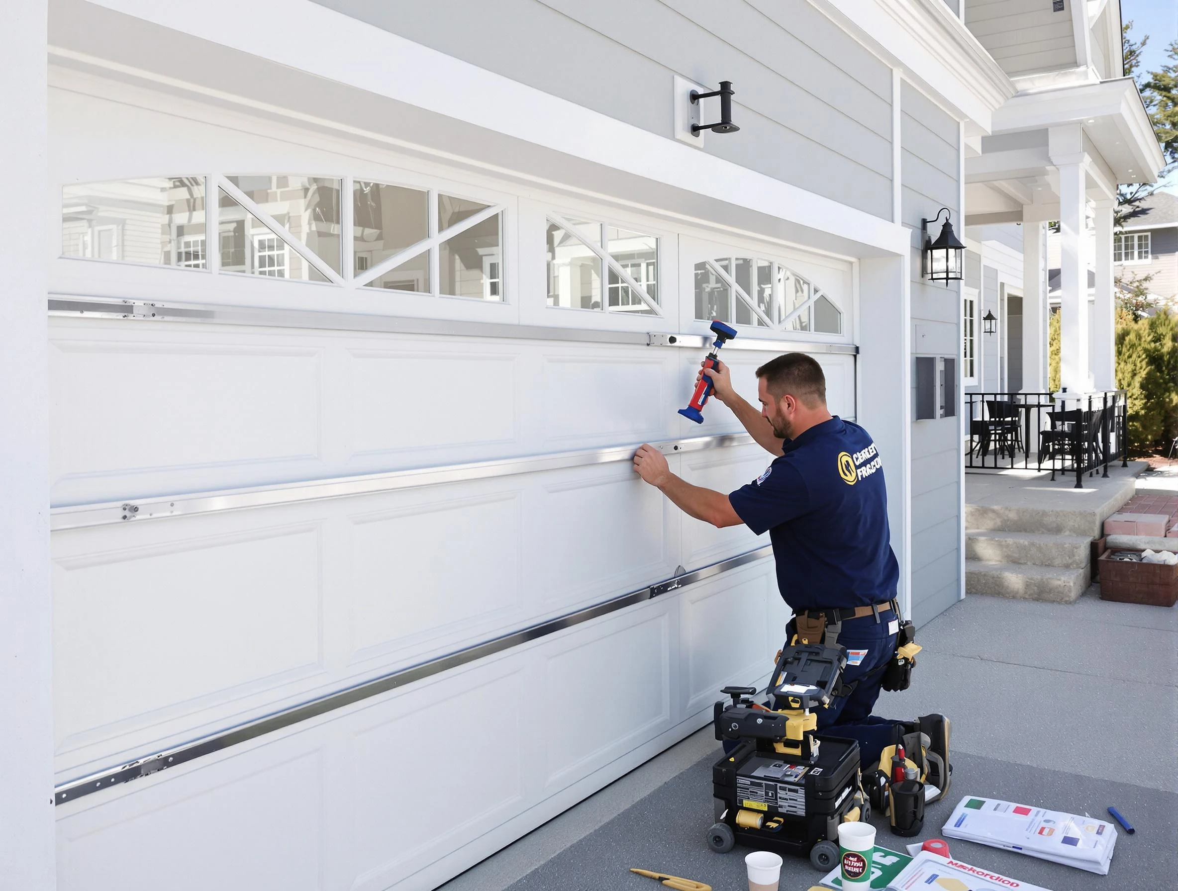 Professional garage door installation by Fort Myers Garage Door Repair in Fort Myers