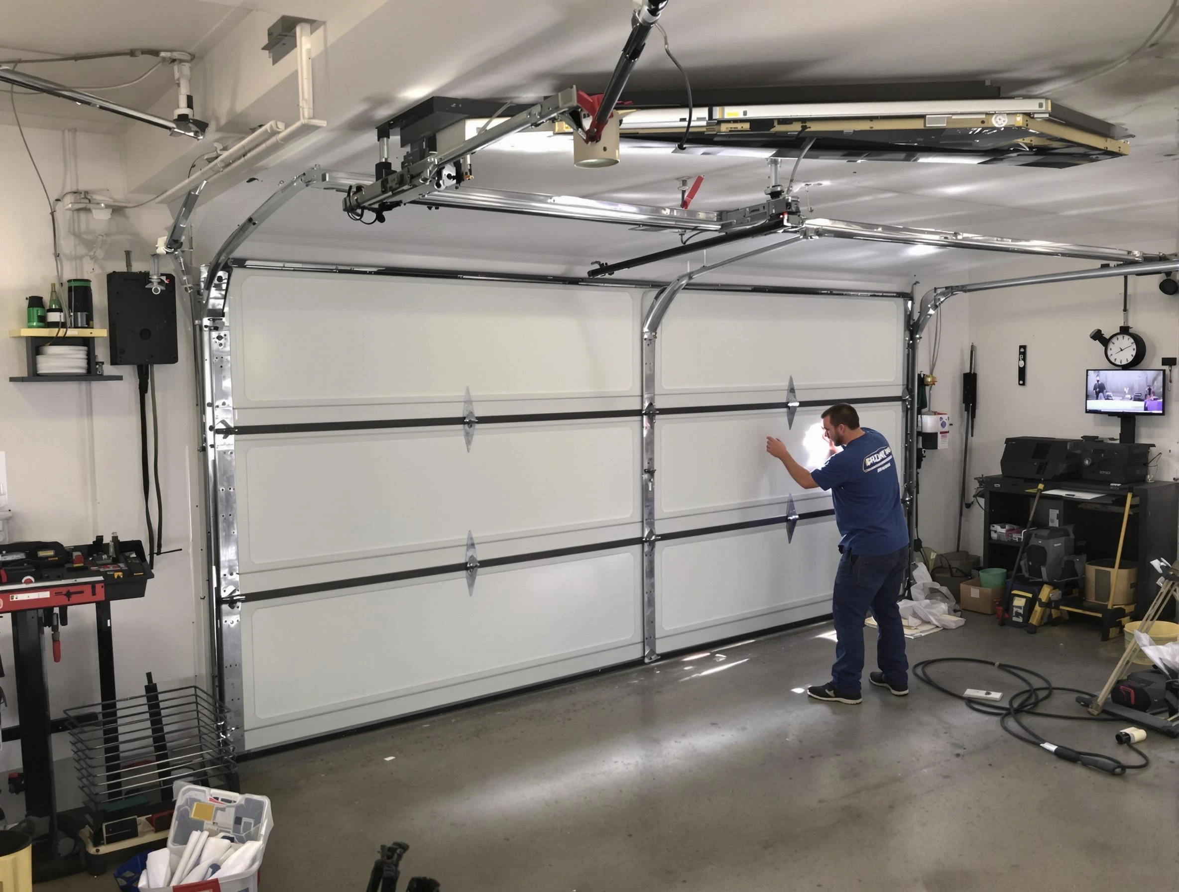 Professional garage door repair service by Fort Myers Garage Door Repair in Fort Myers
